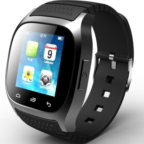 Resigilat! Smartwatch iUni U26 Bluetooth, 1.5 inch, Pedometru, Notificari, Negru